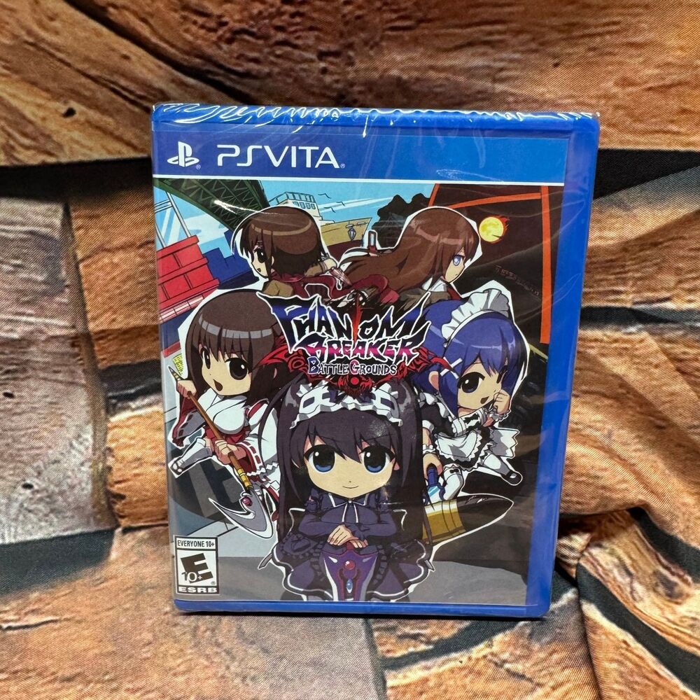 Phantom Breaker Battle Grounds Limited Run Games LRG 165 Sony PS Vita New Sealed